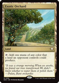 Exotic Orchard (159) [Commander: Edge of Eternities] - Deck Out Gaming