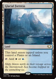 Glacial Fortress (160) [Commander: Edge of Eternities] - Deck Out Gaming
