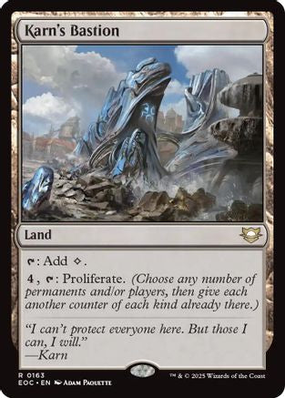 Karn's Bastion (163) [Commander: Edge of Eternities] - Deck Out Gaming