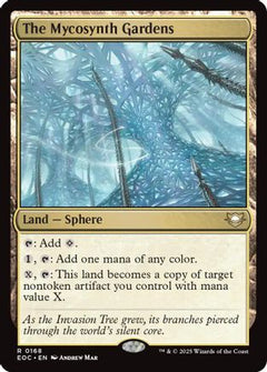 The Mycosynth Gardens (168) [Commander: Edge of Eternities] - Deck Out Gaming