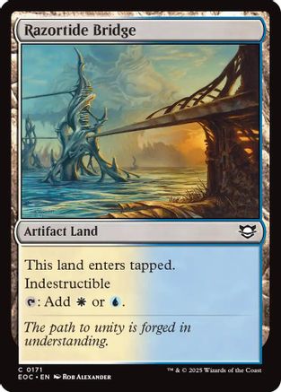 Razortide Bridge (171) [Commander: Edge of Eternities] - Deck Out Gaming