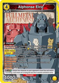 Alphonse Elric (004) (UE09BT/FMA-1-004) [UE09BT: FULLMETAL ALCHEMIST] Foil - Deck Out Gaming