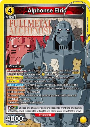 Alphonse Elric (004) (UE09BT/FMA-1-004) [UE09BT: FULLMETAL ALCHEMIST] Foil - Deck Out Gaming