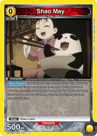 Shao May (UE09BT/FMA-1-017) [UE09BT: FULLMETAL ALCHEMIST] - Deck Out Gaming