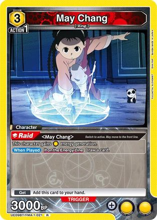 May Chang (021) (UE09BT/FMA-1-021) [UE09BT: FULLMETAL ALCHEMIST] Foil - Deck Out Gaming