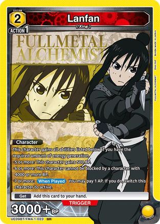 Lanfan (023) (UE09BT/FMA-1-023) [UE09BT: FULLMETAL ALCHEMIST] Foil - Deck Out Gaming