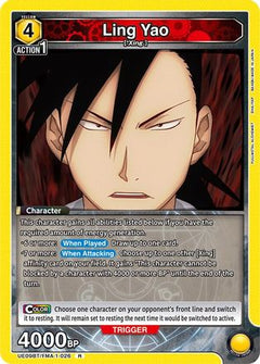 Ling Yao (026) (UE09BT/FMA-1-026) [UE09BT: FULLMETAL ALCHEMIST] Foil - Deck Out Gaming