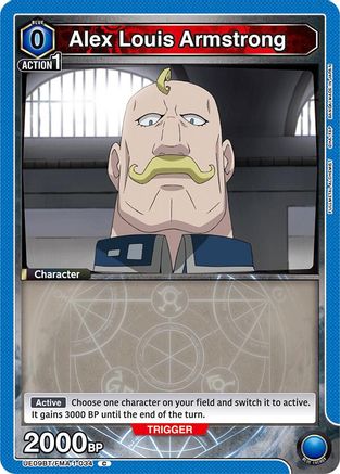 Alex Louis Armstrong (034) (UE09BT/FMA-1-034) [UE09BT: FULLMETAL ALCHEMIST] - Deck Out Gaming