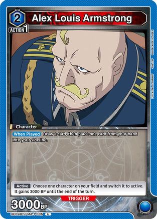 Alex Louis Armstrong (035) (UE09BT/FMA-1-035) [UE09BT: FULLMETAL ALCHEMIST] - Deck Out Gaming