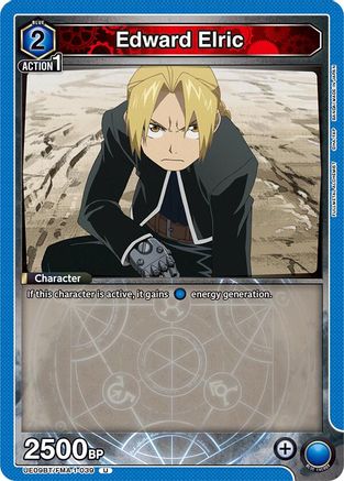 Edward Elric (039) (UE09BT/FMA-1-039) [UE09BT: FULLMETAL ALCHEMIST] - Deck Out Gaming