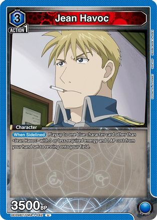 Jean Havoc (UE09BT/FMA-1-042) [UE09BT: FULLMETAL ALCHEMIST] - Deck Out Gaming