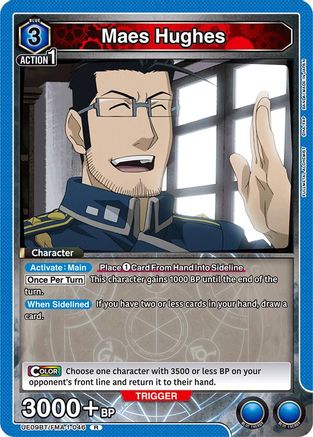 Maes Hughes (046) (UE09BT/FMA-1-046) [UE09BT: FULLMETAL ALCHEMIST] Foil - Deck Out Gaming