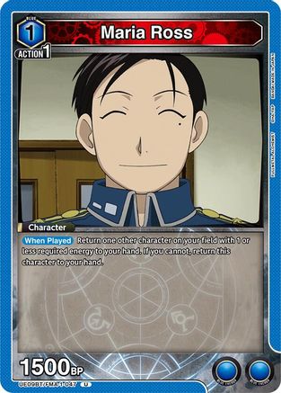 Maria Ross (UE09BT/FMA-1-047) [UE09BT: FULLMETAL ALCHEMIST] - Deck Out Gaming
