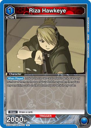 Riza Hawkeye (050) (UE09BT/FMA-1-050) [UE09BT: FULLMETAL ALCHEMIST] Foil - Deck Out Gaming