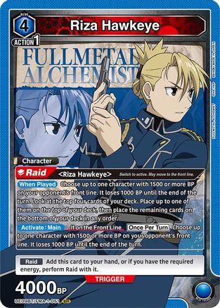 Riza Hawkeye (051) (UE09BT/FMA-1-051) [UE09BT: FULLMETAL ALCHEMIST] Foil - Deck Out Gaming