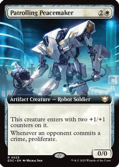 Patrolling Peacemaker (Extended Art) (25) [Commander: Edge of Eternities] - Deck Out Gaming
