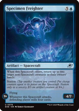 Specimen Freighter (76) [Edge of Eternities] - Deck Out Gaming