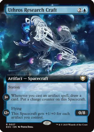 Uthros Research Craft (Extended Art) (27) [Commander: Edge of Eternities] - Deck Out Gaming