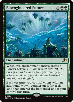 Bioengineered Future (172) [Edge of Eternities] foil - Deck Out Gaming