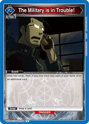 The Military is in Trouble! (UE09BT/FMA-1-064) [UE09BT: FULLMETAL ALCHEMIST] - Deck Out Gaming