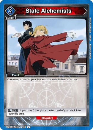State Alchemists (UE09BT/FMA-1-065) [UE09BT: FULLMETAL ALCHEMIST] - Deck Out Gaming