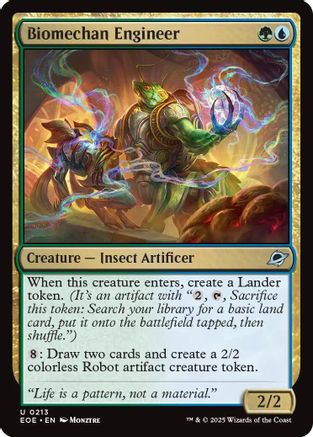 Biomechan Engineer (213) [Edge of Eternities] - Deck Out Gaming