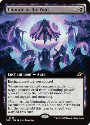 Chorale of the Void (Extended Art) (331) [Edge of Eternities] foil - Deck Out Gaming