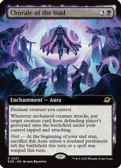 Chorale of the Void (Extended Art) (331) [Edge of Eternities] foil - Deck Out Gaming
