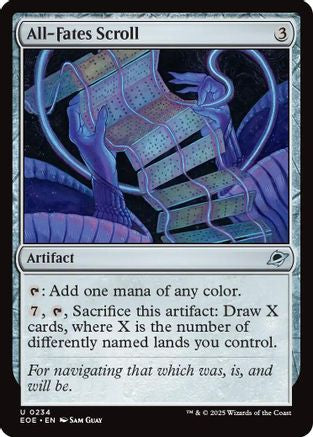 All-Fates Scroll (234) [Edge of Eternities] - Deck Out Gaming