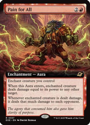 Pain for All (Extended Art) (337) [Edge of Eternities] - Deck Out Gaming