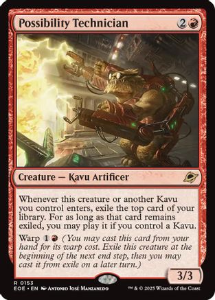 Possibility Technician (153) [Edge of Eternities] foil - Deck Out Gaming