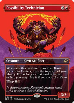 Possibility Technician (Borderless) (295) [Edge of Eternities] - Deck Out Gaming