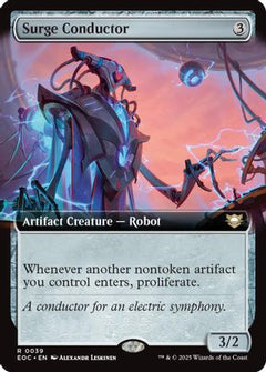 Surge Conductor (Extended Art) (39) [Commander: Edge of Eternities] - Deck Out Gaming