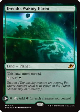 Evendo, Waking Haven (253) [Edge of Eternities] foil - Deck Out Gaming