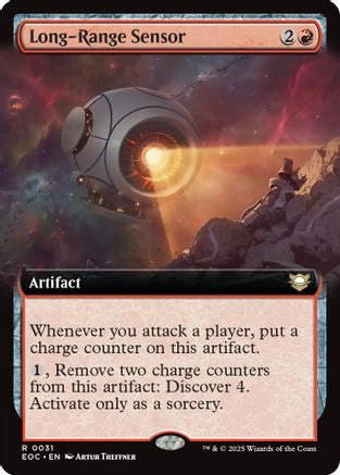 Long-Range Sensor (Extended Art) (31) [Commander: Edge of Eternities] - Deck Out Gaming