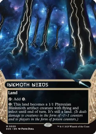 Inkmoth Nexus (0020) (Borderless) (20) [Edge of Eternities: Stellar Sights] - Deck Out Gaming