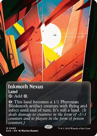 Inkmoth Nexus (0065) (Borderless) (65) [Edge of Eternities: Stellar Sights] - Deck Out Gaming