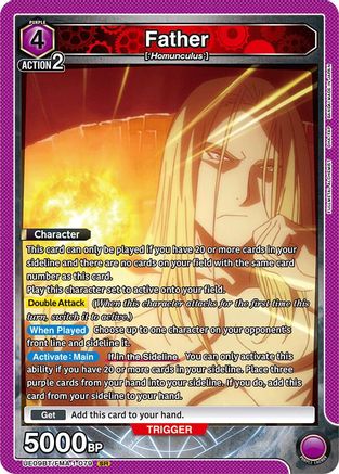 Father (079) (UE09BT/FMA-1-079) [UE09BT: FULLMETAL ALCHEMIST] Foil - Deck Out Gaming