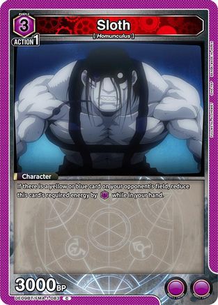 Sloth (UE09BT/FMA-1-083) [UE09BT: FULLMETAL ALCHEMIST] - Deck Out Gaming