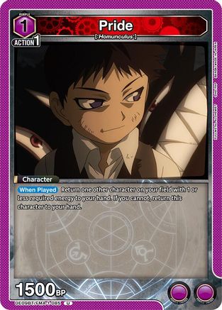 Pride (085) (UE09BT/FMA-1-085) [UE09BT: FULLMETAL ALCHEMIST] - Deck Out Gaming