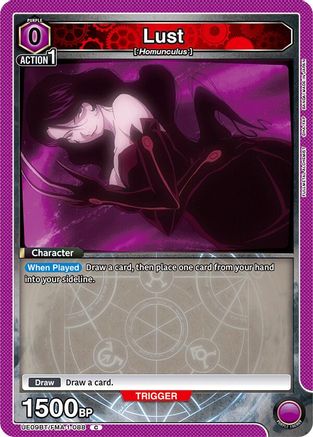 Lust (088) (UE09BT/FMA-1-088) [UE09BT: FULLMETAL ALCHEMIST] - Deck Out Gaming