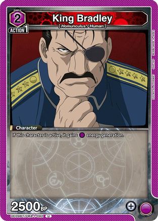 King Bradley (092) (UE09BT/FMA-1-092) [UE09BT: FULLMETAL ALCHEMIST] - Deck Out Gaming