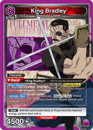 King Bradley (093) (UE09BT/FMA-1-093) [UE09BT: FULLMETAL ALCHEMIST] Foil - Deck Out Gaming