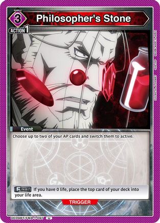 Philosopher's Stone (UE09BT/FMA-1-097) [UE09BT: FULLMETAL ALCHEMIST] - Deck Out Gaming