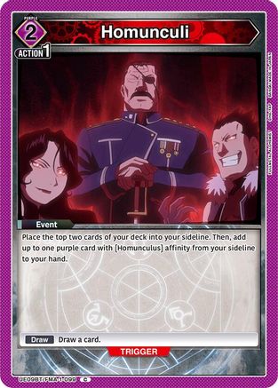 Homunculi (UE09BT/FMA-1-099) [UE09BT: FULLMETAL ALCHEMIST] - Deck Out Gaming