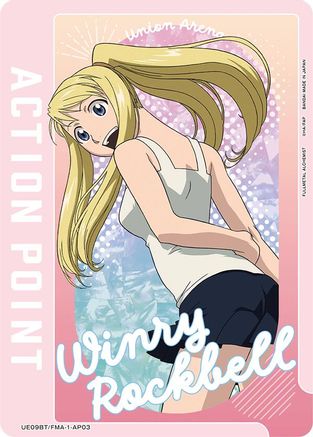 Action Point Card (AP03) (UE09BT/FMA-1-AP03) [UE09BT: FULLMETAL ALCHEMIST] Foil - Deck Out Gaming
