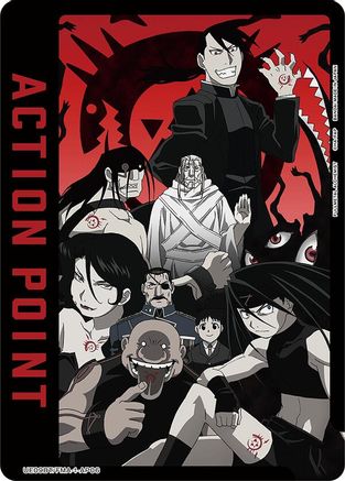 Action Point Card (AP06) (UE09BT/FMA-1-AP06) [UE09BT: FULLMETAL ALCHEMIST] Foil - Deck Out Gaming