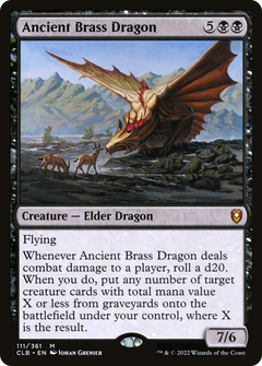 Ancient Brass Dragon (111) [Commander Legends: Battle for Baldur's Gate] - Deck Out Gaming