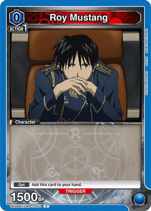 Roy Mustang (052) (Box Topper Foil) (UE09BT/FMA-1-052) [UE09BT: FULLMETAL ALCHEMIST] Foil - Deck Out Gaming