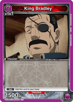 King Bradley (091) (Box Topper Foil) (UE09BT/FMA-1-091) [UE09BT: FULLMETAL ALCHEMIST] Foil - Deck Out Gaming